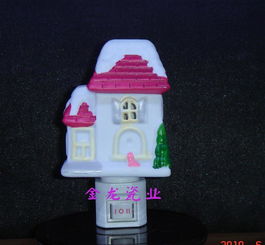 金龙瓷业陶瓷小夜灯 多功能香薰灯与驱蚊灯，冬季家居温馨之选