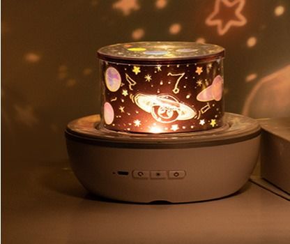 花泡节庆用品 在家也能看漫天星辰的小夜灯，点亮你的星空之梦